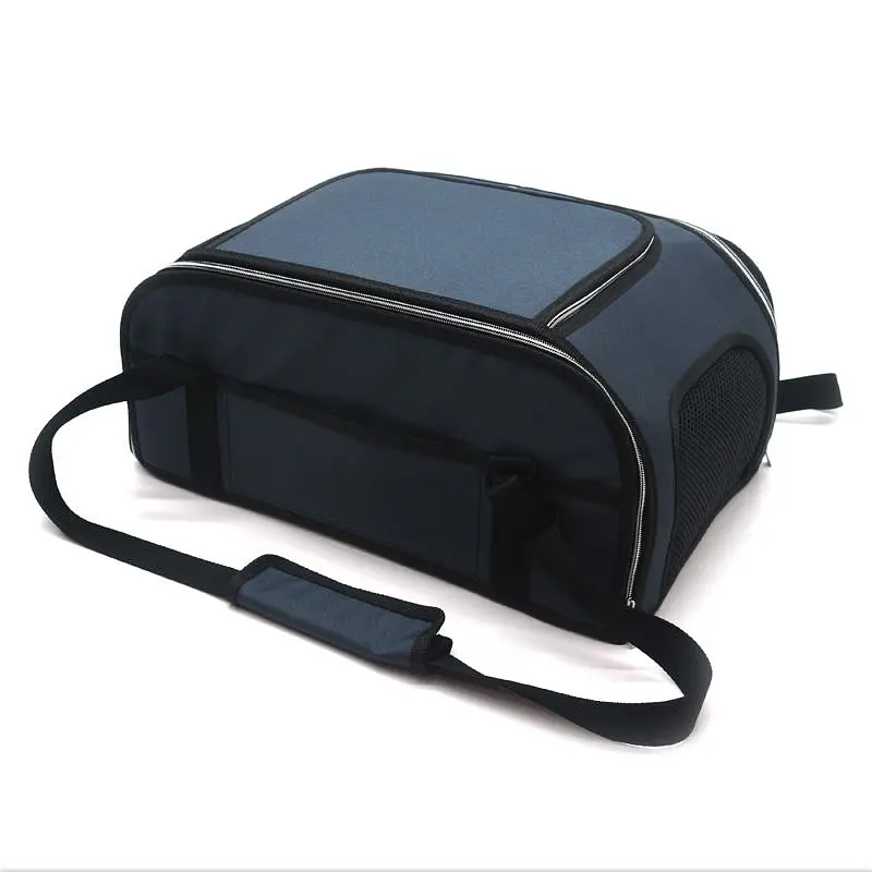 Авіа-Сумка переноска Zoo-hunt для котів та малих порід собак №1 30х45х20 см сіра - фото 9