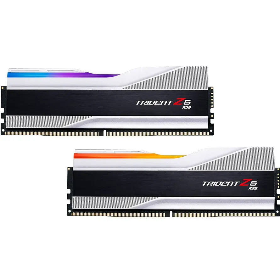 Модуль памятi DDR5 2x16GB/7200 G.Skill Trident Z5 RGB Silver (F5-7200J3445G16GX2-TZ5RS) - фото 5