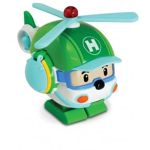 Трансформер з підсвічуванням Robocar Poli Хелі, 12,5 см (83096) - фото 2