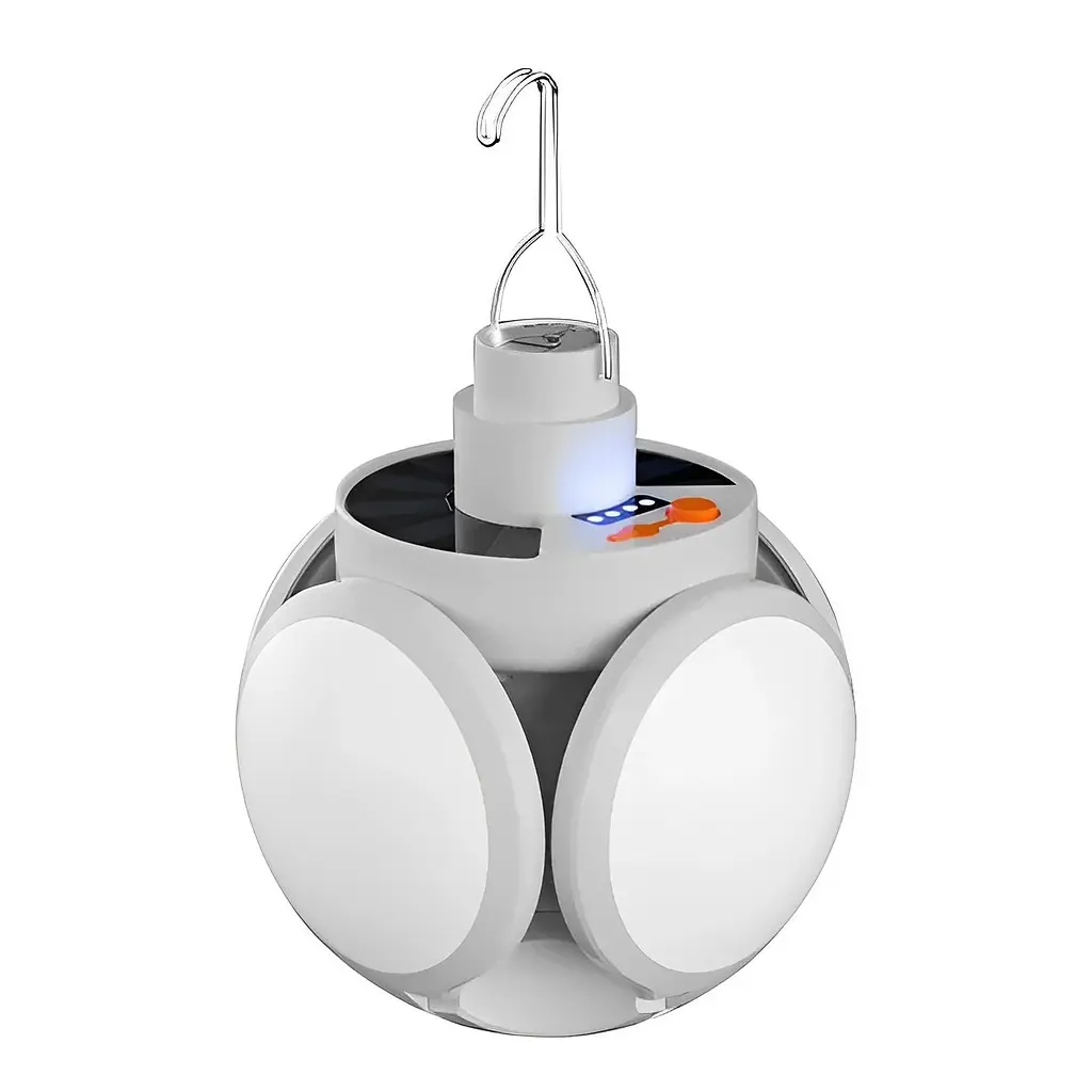 Кемпинговая лампа подвесная на солнечной батарее аккумуляторный фонарь Solar Emergency Charging Lamp 2029 - фото 4