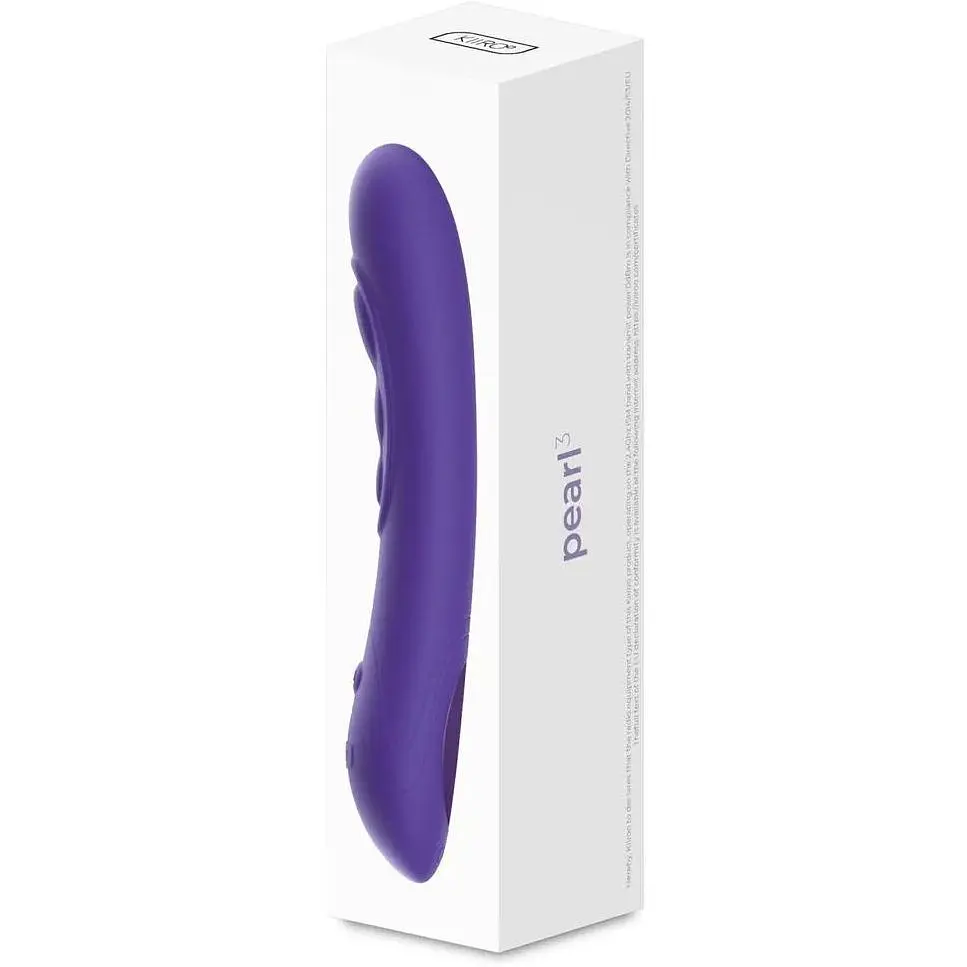 Интерактивный вибростимулятор точки G Kiiroo Pearl 3 Purple - фото 3