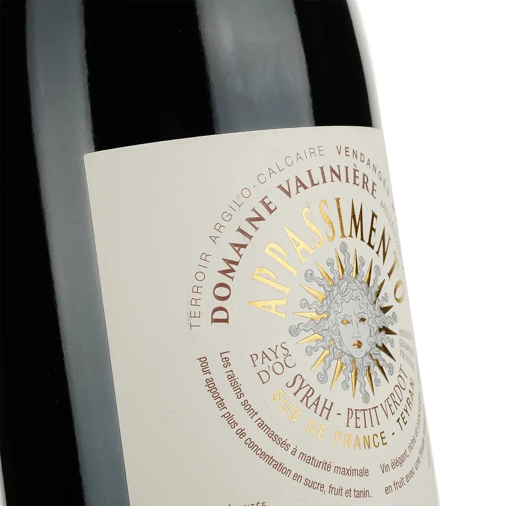 Вино Domaine Valiniere Appassimento Rouge IGP Pays D'Oc красное сухое 0.75 л - фото 3