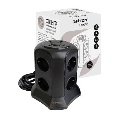 Мережевий фільтр живлення Patron SP-1683-USBT (EXT-PN-SP-1683-USBT) - фото 3