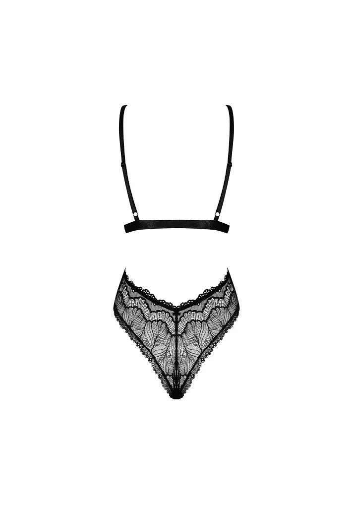 Боди Obsessive Isabellia L/XL (черный) - фото 12