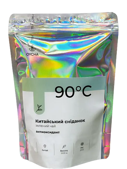 Чай Oycha зелений "Китайський сніданок" 70г/уп