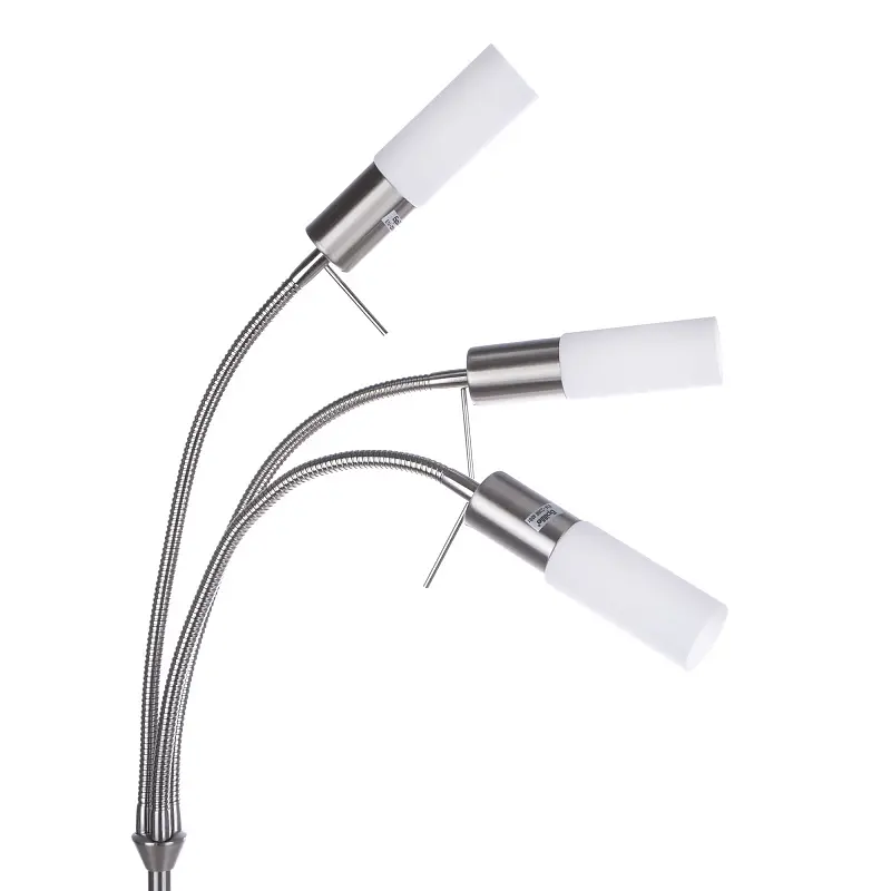 Торшер на 3 плафона з гнучкими тримачами FH-020/3 SN - фото 2