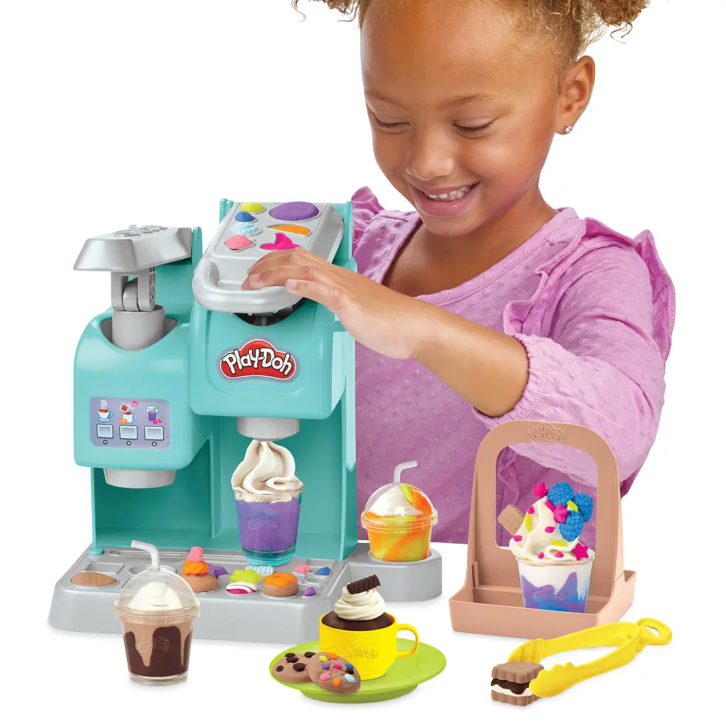 Ігровий набір з пластиліном Hasbro Play-Doh Різнокольорове кафе (F5836) - фото 4