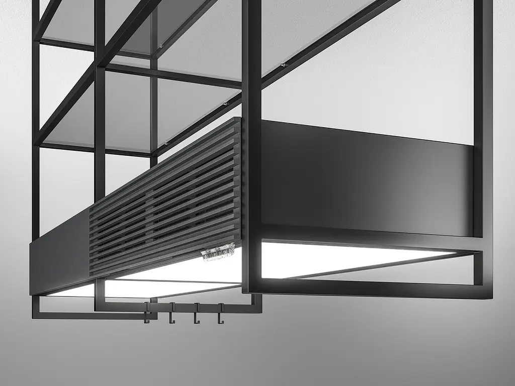 Витяжка Elica OPEN SUITE SUPERIOR BL MAT/F/160 - фото 2