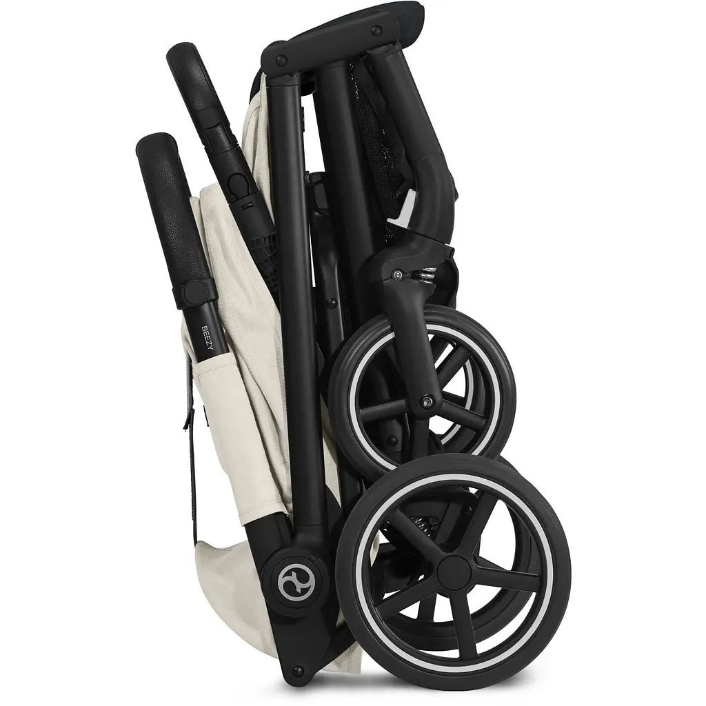 Коляска Cybex Beezy Canvas White (с бампером) (524000191) - фото 7