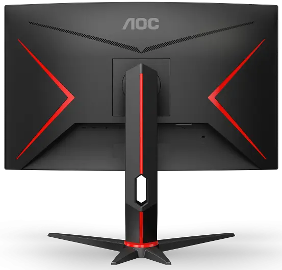 Монiтор 27" AOC C27G2Z3/BK Black/Red - фото 5