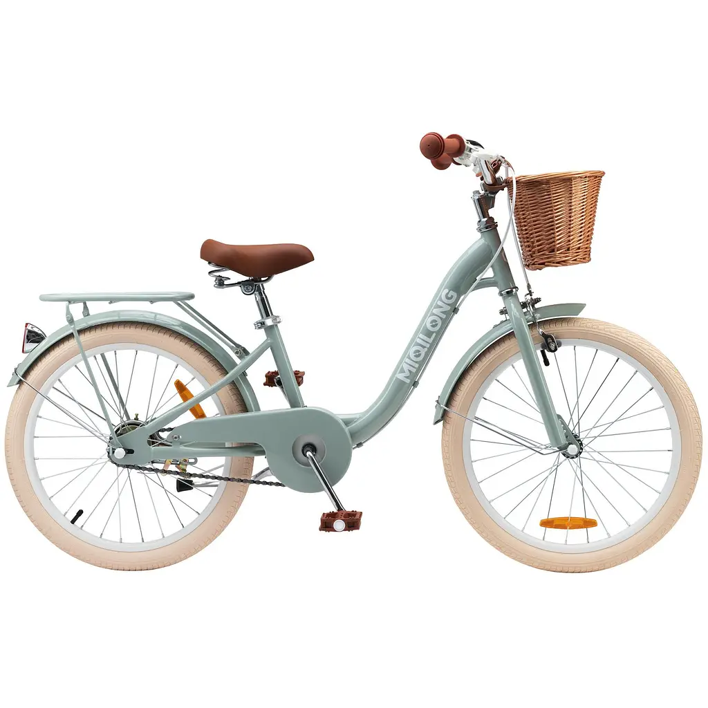 Велосипед детский Miqilong LS 20'' оливковый (RBB-LS20-OLIVE) - фото 2