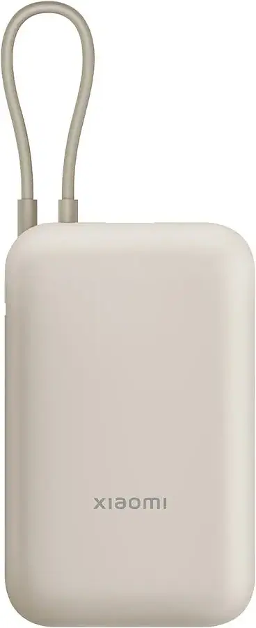 Портативний акумулятор Xiaomi Power Bank Integrated Cable 22.5W 10000mAh tan (P15ZM / BHR9072GL) - фото 5