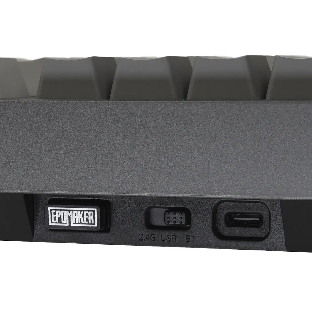 Клавиатура Epomaker TH80 PRO V2 Sea Salt Silent Black механическая беспроводная (TH80-PROV2-B-SS) - фото 6