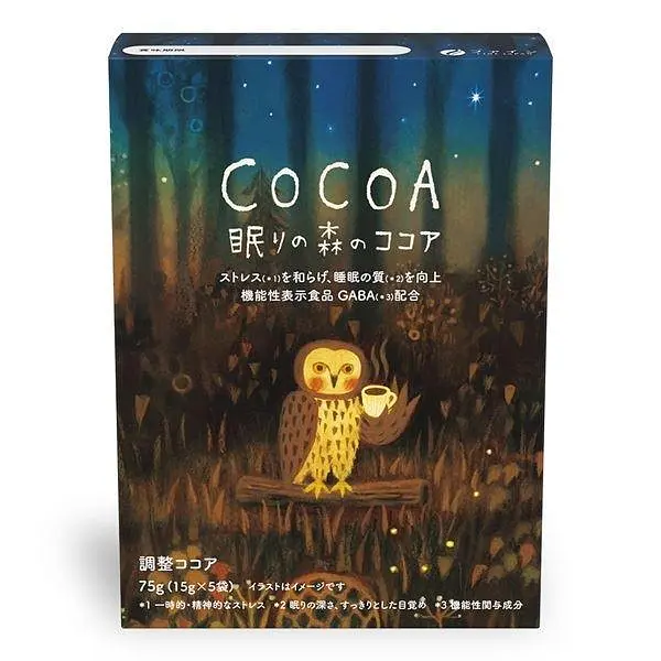 Какао Fine Japan Cocoa Sleeping Forest з ГАМК та гліцином 5 шт