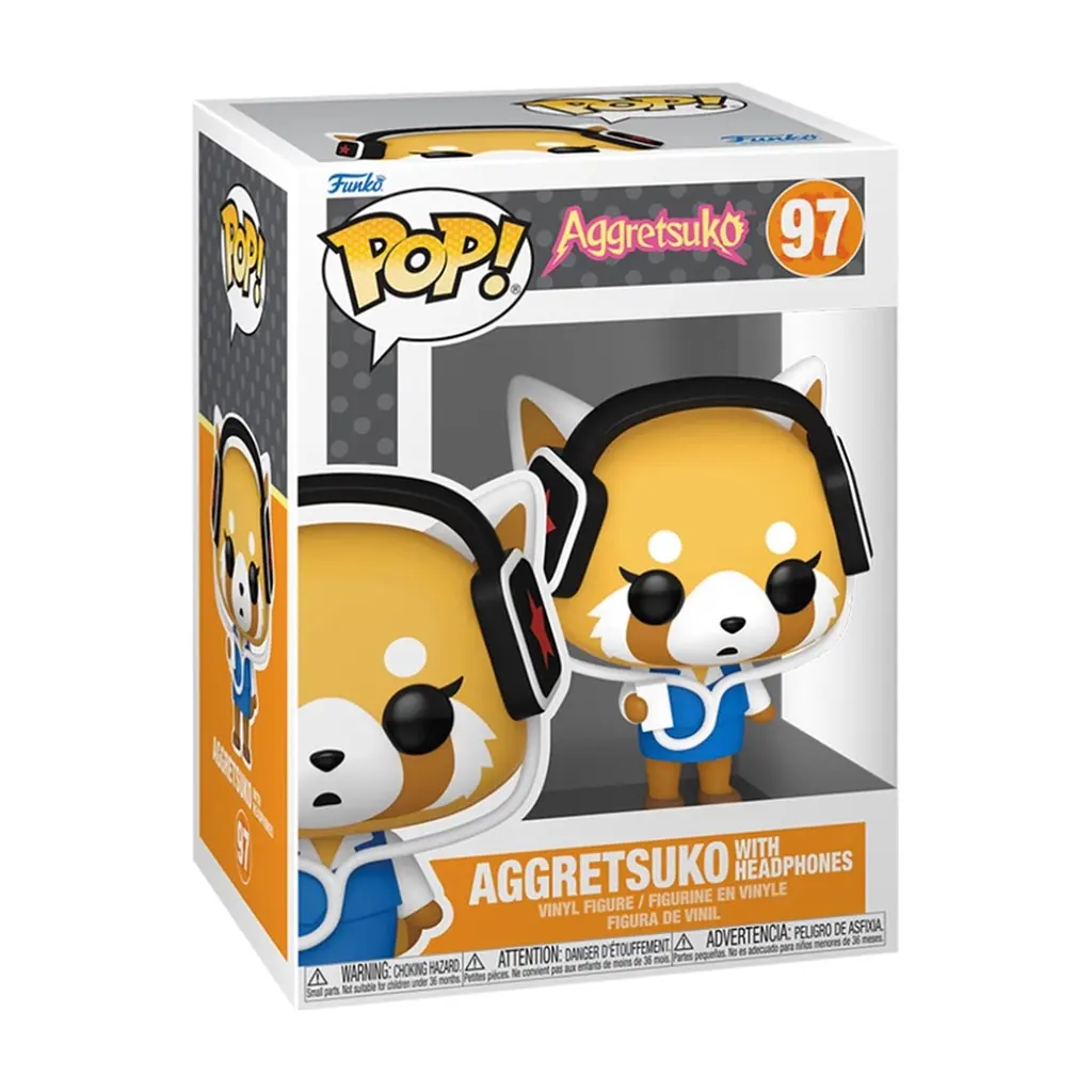 Фігурка Funko Pop серії Sanrio - Агресивна Рецуко в навушниках (80392) - фото 2
