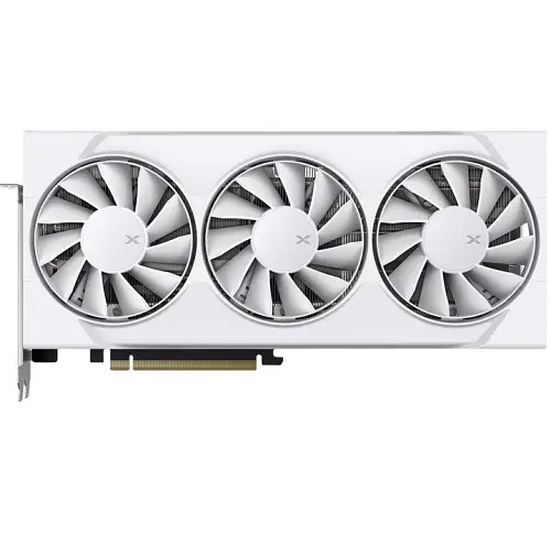 Відеокарта Radeon RX 9060 XT, XFX, Swift Triple OC Gaming (White Edition), 16Gb GDDR6, 128-bit, HDMI/2xDP, 3320/20000 MHz, 8-pin (RX-96TS316W7) - фото 2