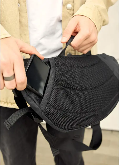 Велика чоловіча поясна сумка бананка Sambag 38х21 см sum0027306 - фото 10