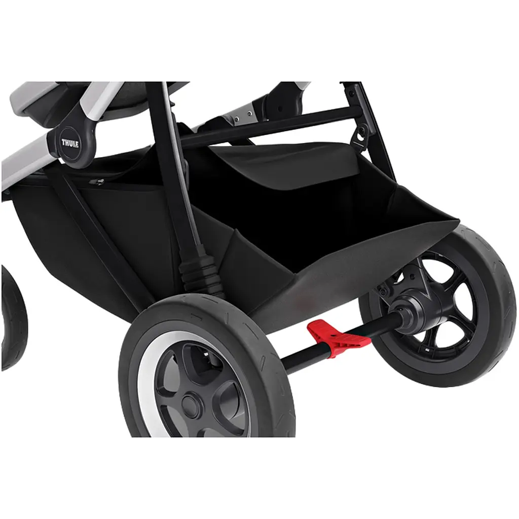 Детская коляска Thule Sleek Aluminum/Midnight Black [11000007] [107630] - фото 9