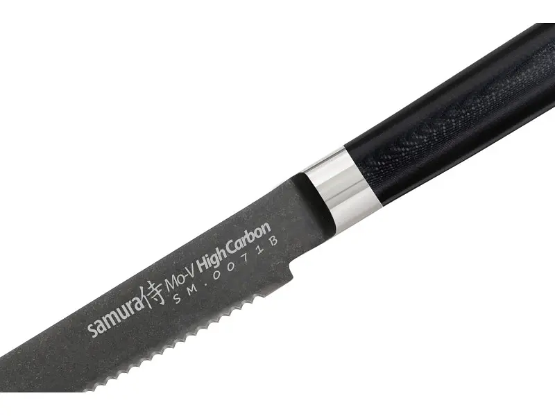 Кухонний ніж SAMURA MO-V Stonewash (SM-0071B) - фото 2