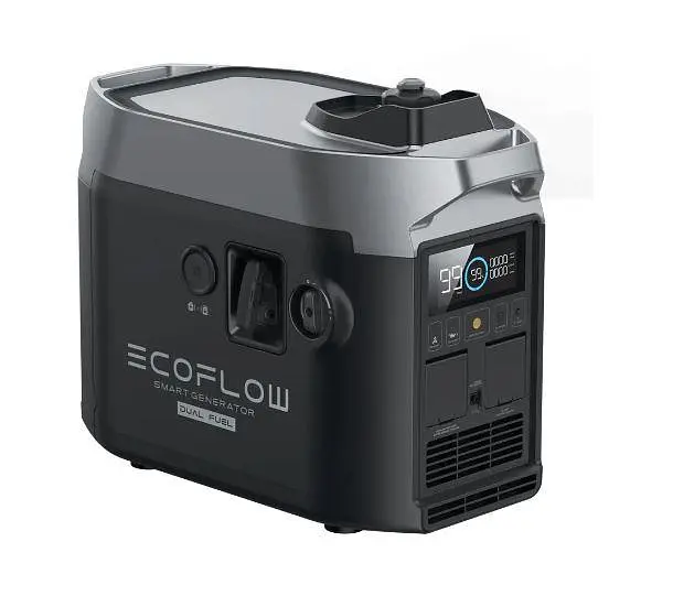 Інверторний комбінований генератор EcoFlow Smart Generator Dual Fuel газ-бензин (GasEBDUAL-EU) - фото 2
