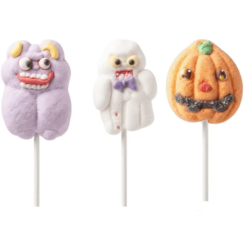 Маршмеллоу на паличці Halloween Lollipops Fruity Marshmallows 1шт - фото 3