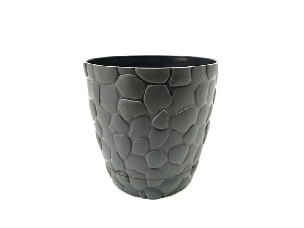 Горщик для квітів ELIF PLASTIK КАМІНЬ (д.20,3 × 18,3 см)
