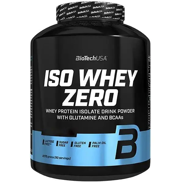 Протеїн BiotechUSA Iso Whey Zero Шоколад-карамель 2.27 кг