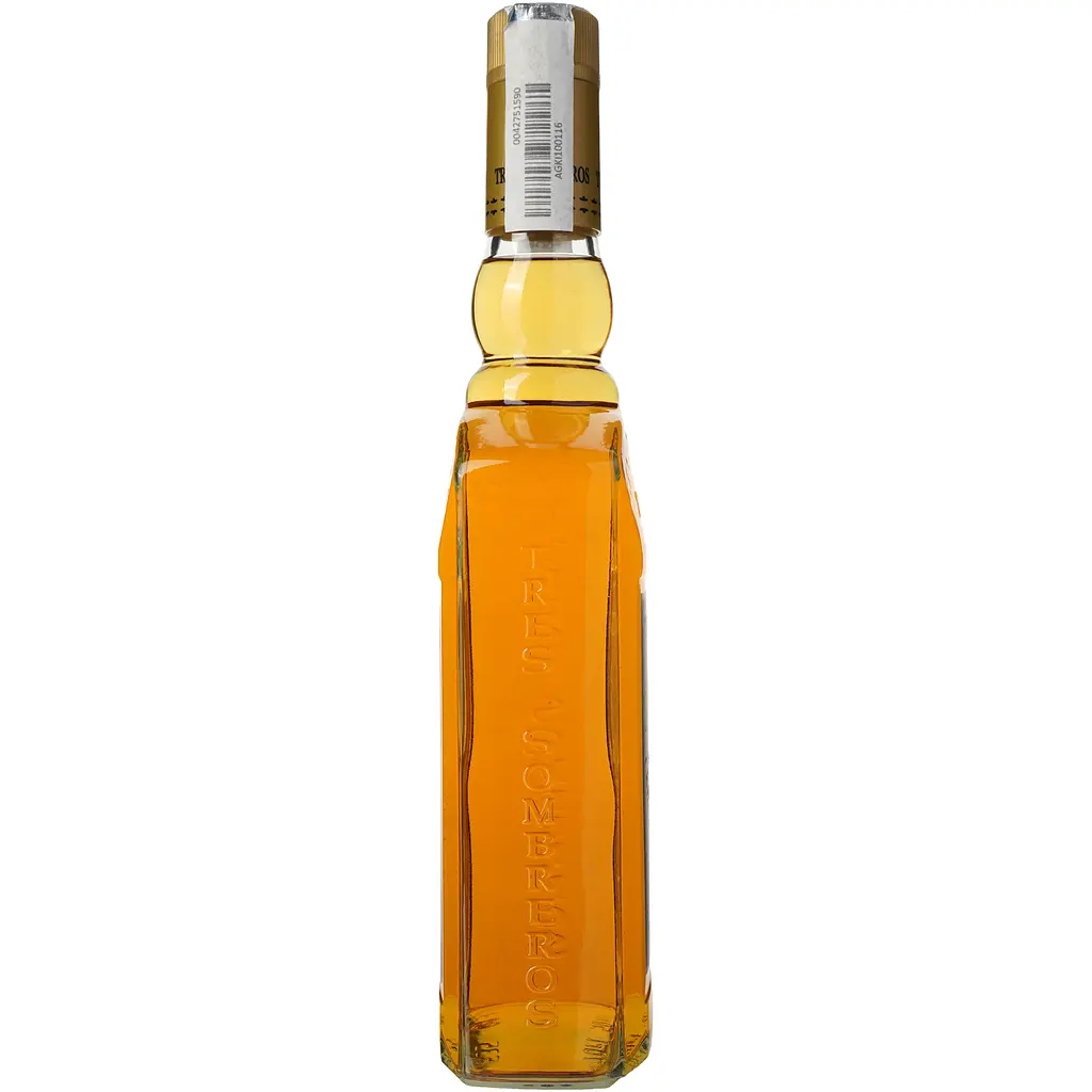 Текіла Tres Sombreros Gold, 38%, 0,7 л - фото 3
