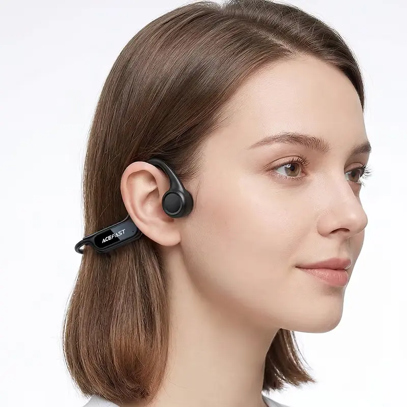 Бездротові спортивні навушники ACEFAST N10 bone conduction BT earphones, IP68, Black (6974316287018 ) - фото 5