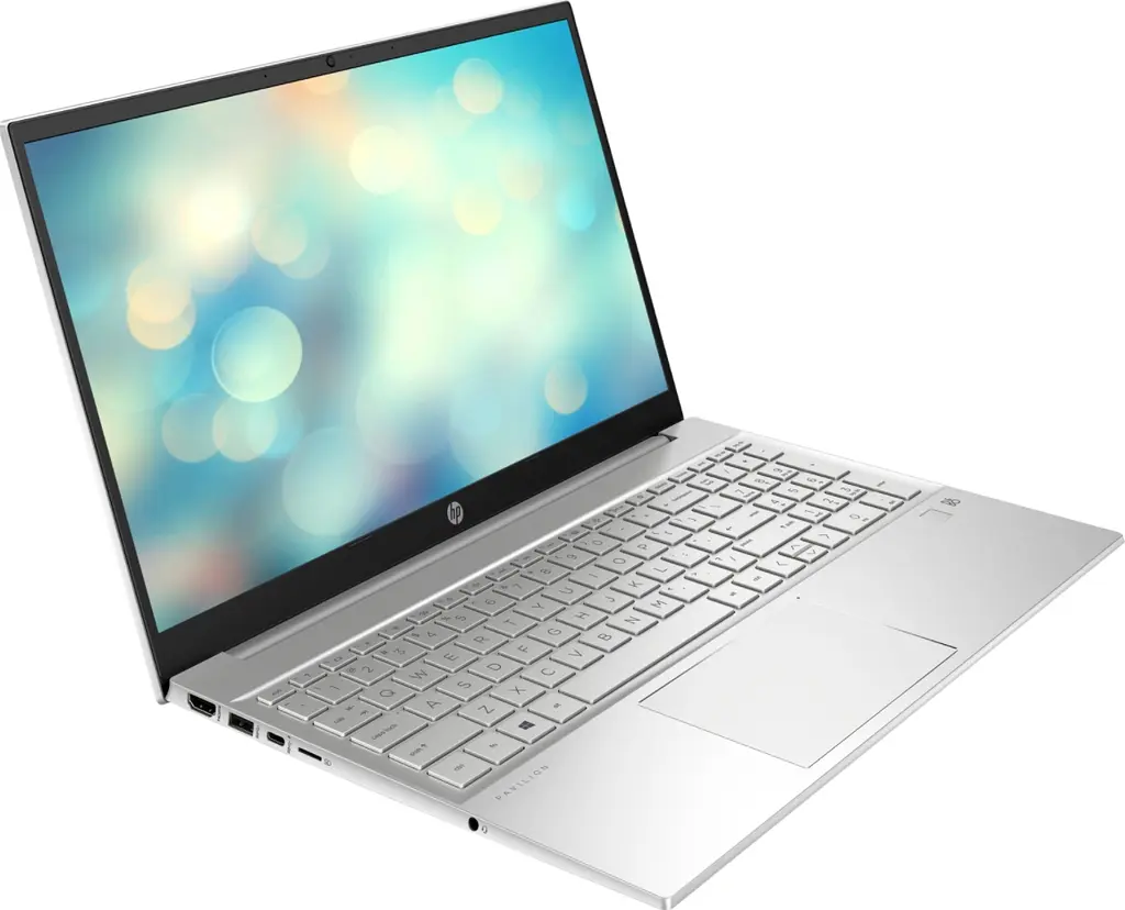 Ноутбук HP Pavilion 15-eh1023ua 15.6FHD IPS AG/AMD R5 5500U/8/256F/int/DOS/Silver (422K3EA) - фото 4