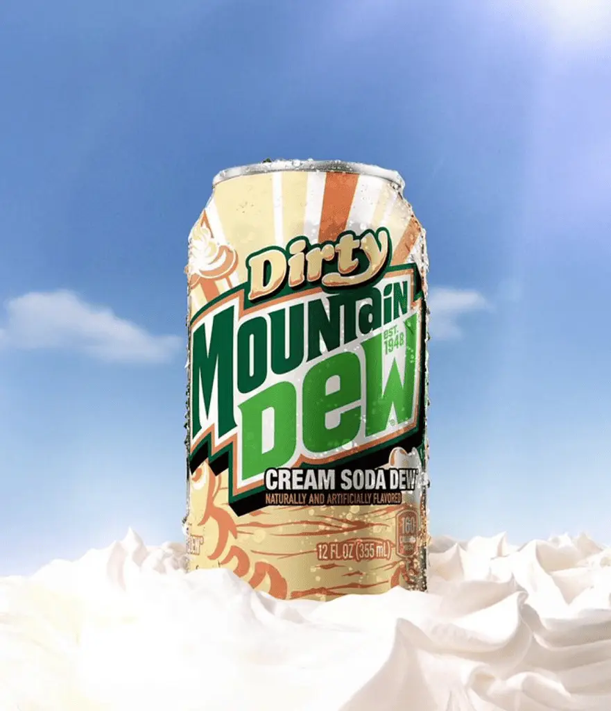 Газований напій Mountain Dew Dirty Cream Soda 355 мл - фото 2