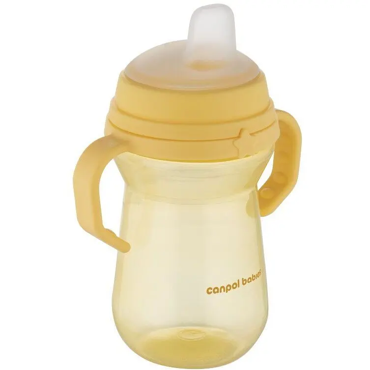 Кружка тренувальна Canpol babies First Cup Bonjour Paris 250 мл жовтий - фото 5