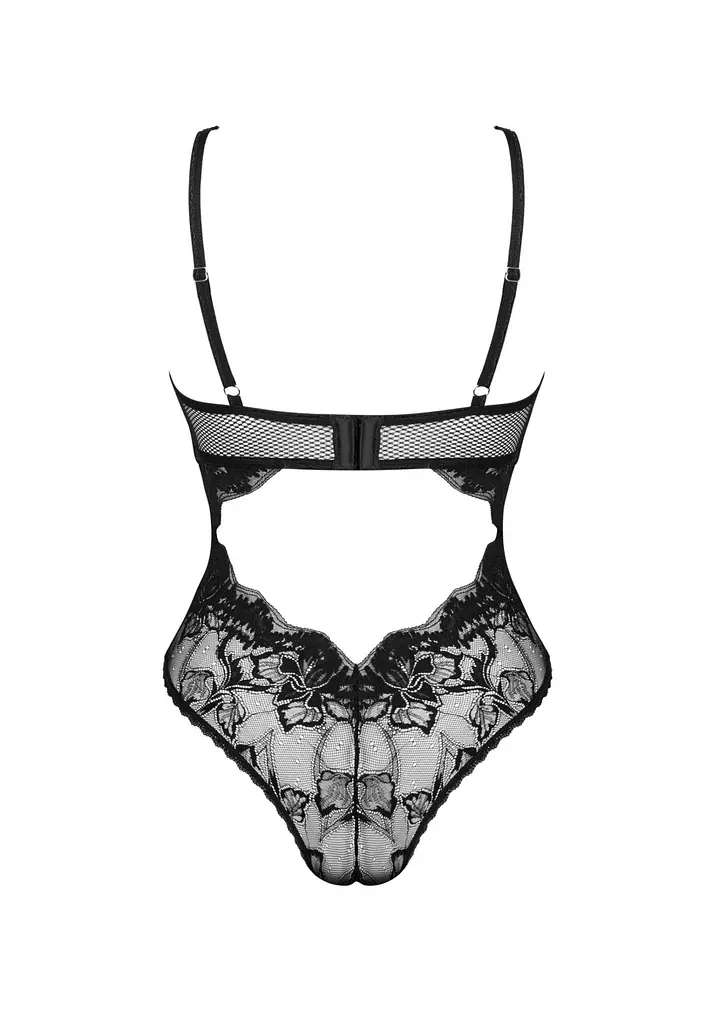 Боді Obsessive Olvidia M/L чорний - фото 6