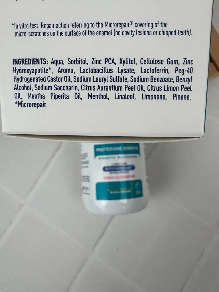 Ополіскувач для ротової порожнини Biorepair Plus Інтенсивне лікування ясен з пребіотиками 250 мл - фото 2