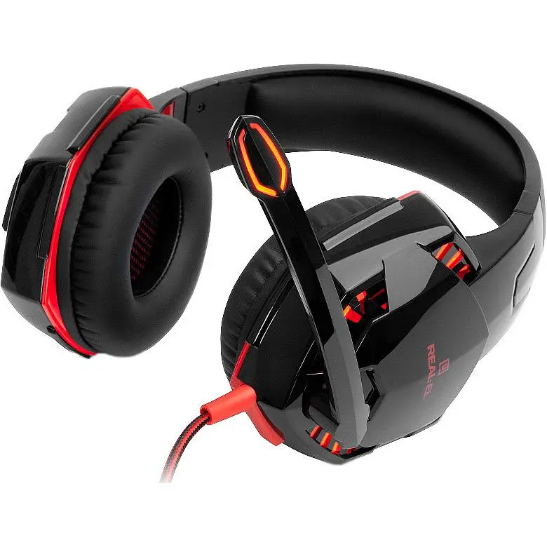 Ігрові навушники REAL-EL GDX-8100 Black/Red (EL124100055) [112568] - фото 4