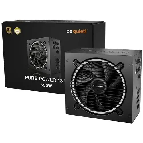 Блок живлення 650 Вт, Pure Power 13 M, Black, модульний be quiet! teh0028953 - фото 4
