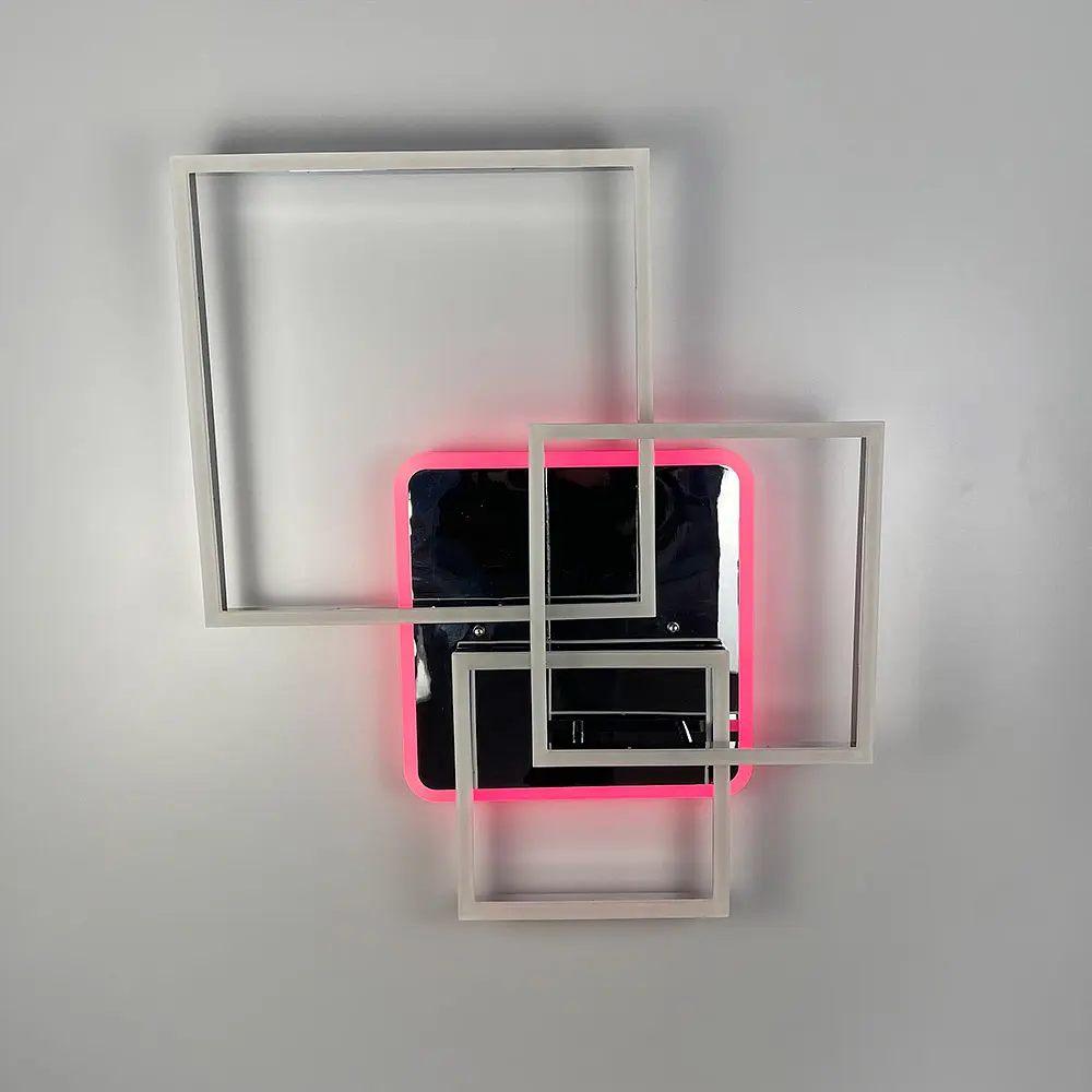 Светодиодная люстра Ideal Lux Frame в хромированном корпусе Ст. A 11017/3 RGB CH | Line F - фото 5