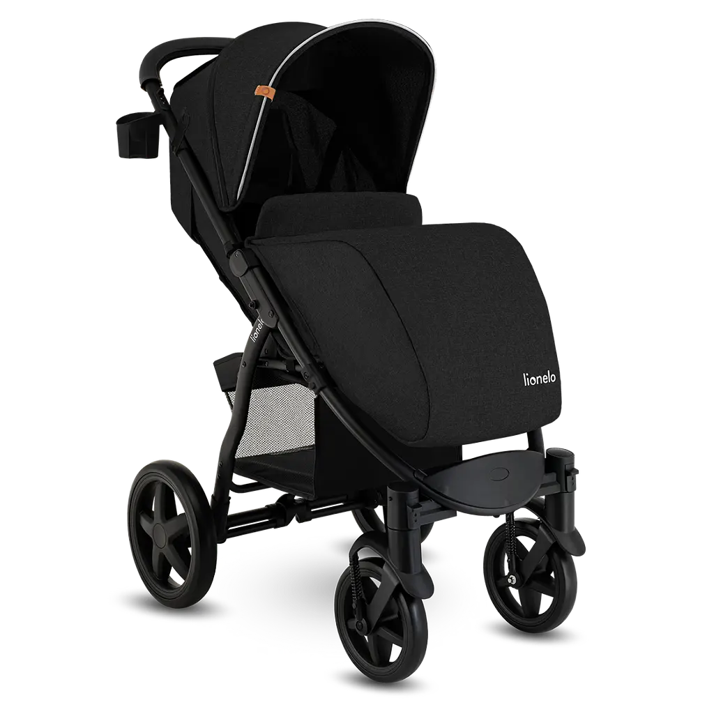 Прогулянкова коляска Lionelo Annet Plus Black Carbon - фото 2