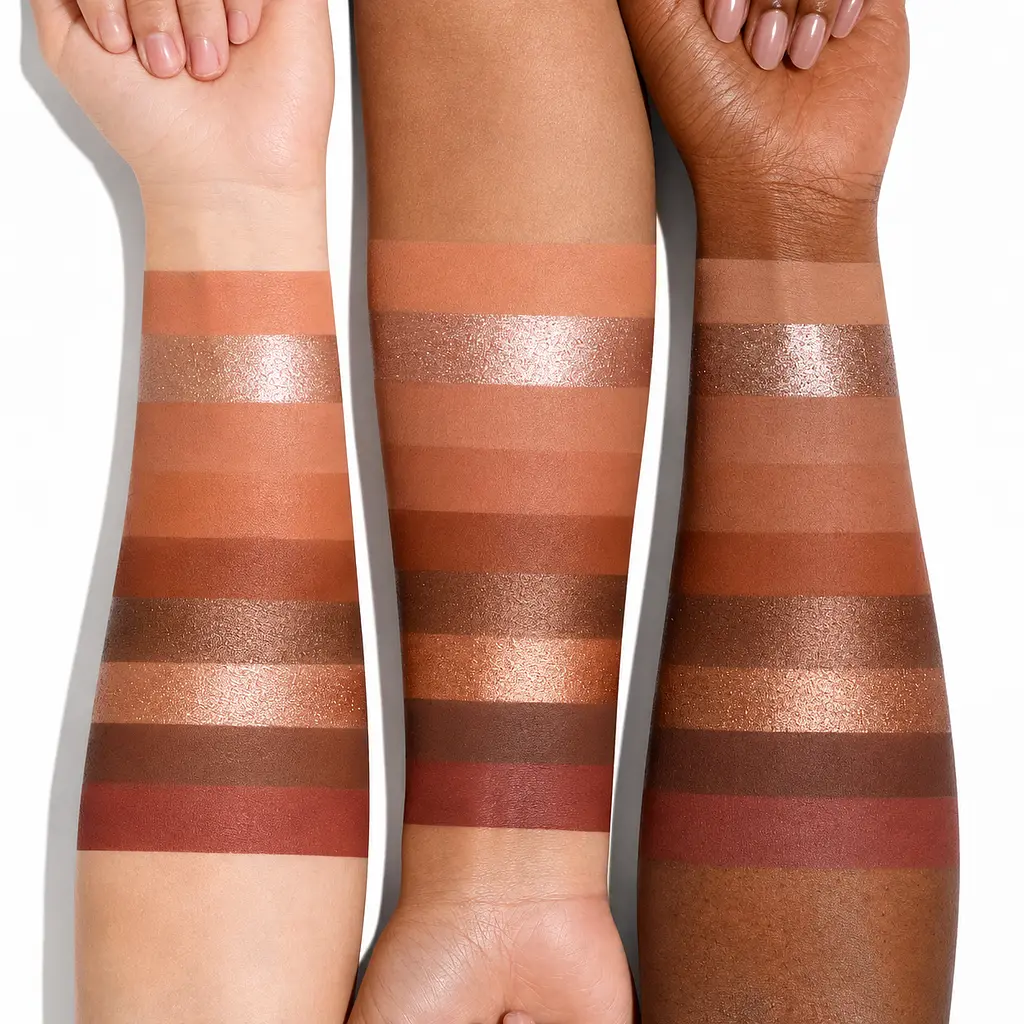 Палетка тіней SHEGLAM Cinnamon Spice 9-Pan Eyeshadow Palette - фото 2
