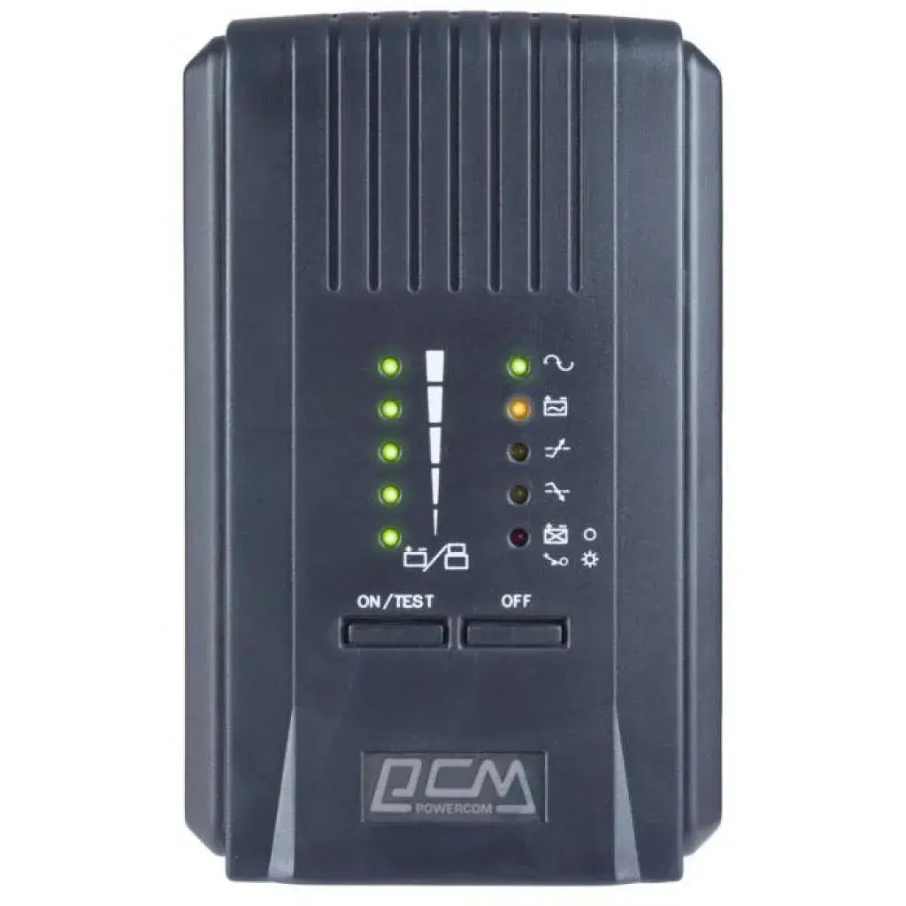 Пристрій безперебійного живлення Powercom SPT-700-II LED Powercom (SPT.700.II.LED) - фото 2