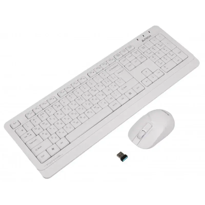 Комплект A4Tech FG1012 Wireless White (4711421970952) - фото 2
