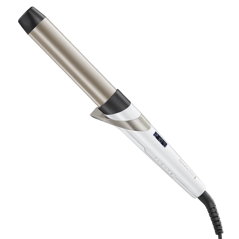 Плойка Remington HYDRAluxe, 61 Вт, температурних режимів 5, D-32 мм, 140-210 С, дисплей, кераміка, білий - фото 3