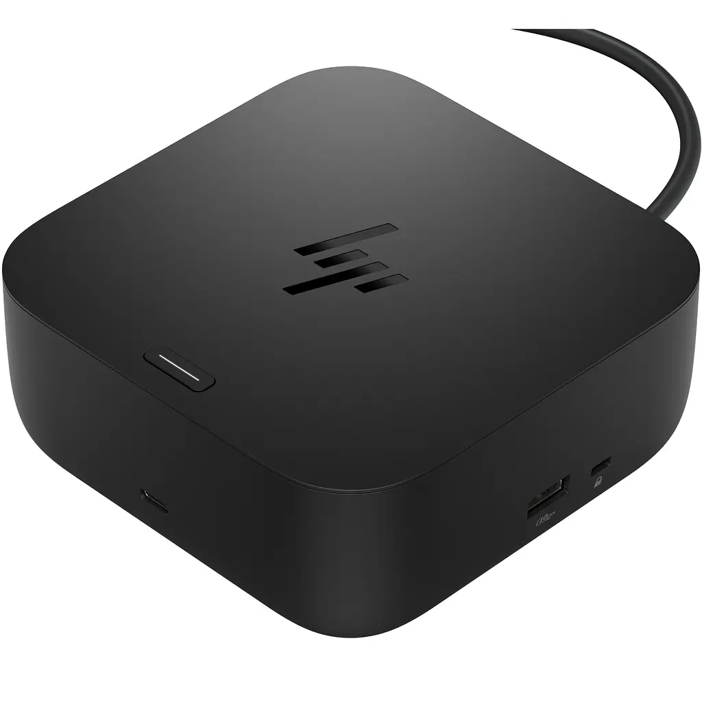 Док-станція USB3.1 Type-C --> HDMI/USB 3.1x3/Type-C/DPx2/RJ45 G6 чорна HP - фото 2