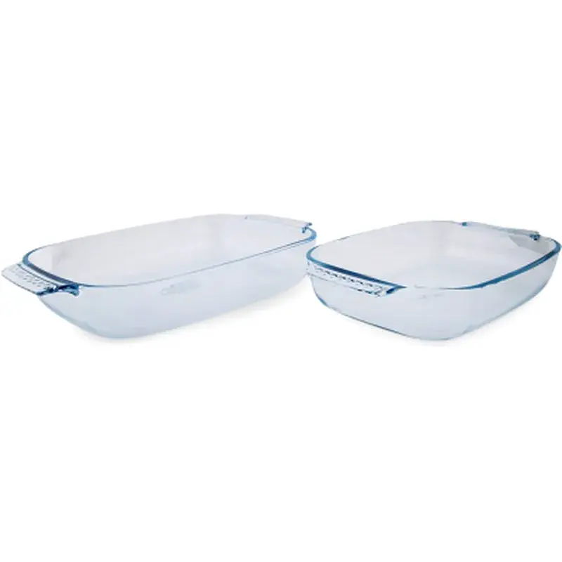Форма для випікання Pyrex Classic прямокутна набір 2 шт 2.6 л 1.9 л (912S967/7045) - фото 2