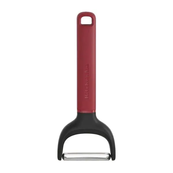 Овочечистка горизонтальна KitchenAid Classic, 18 см, червоний (KHA145OHEREG) - фото 2