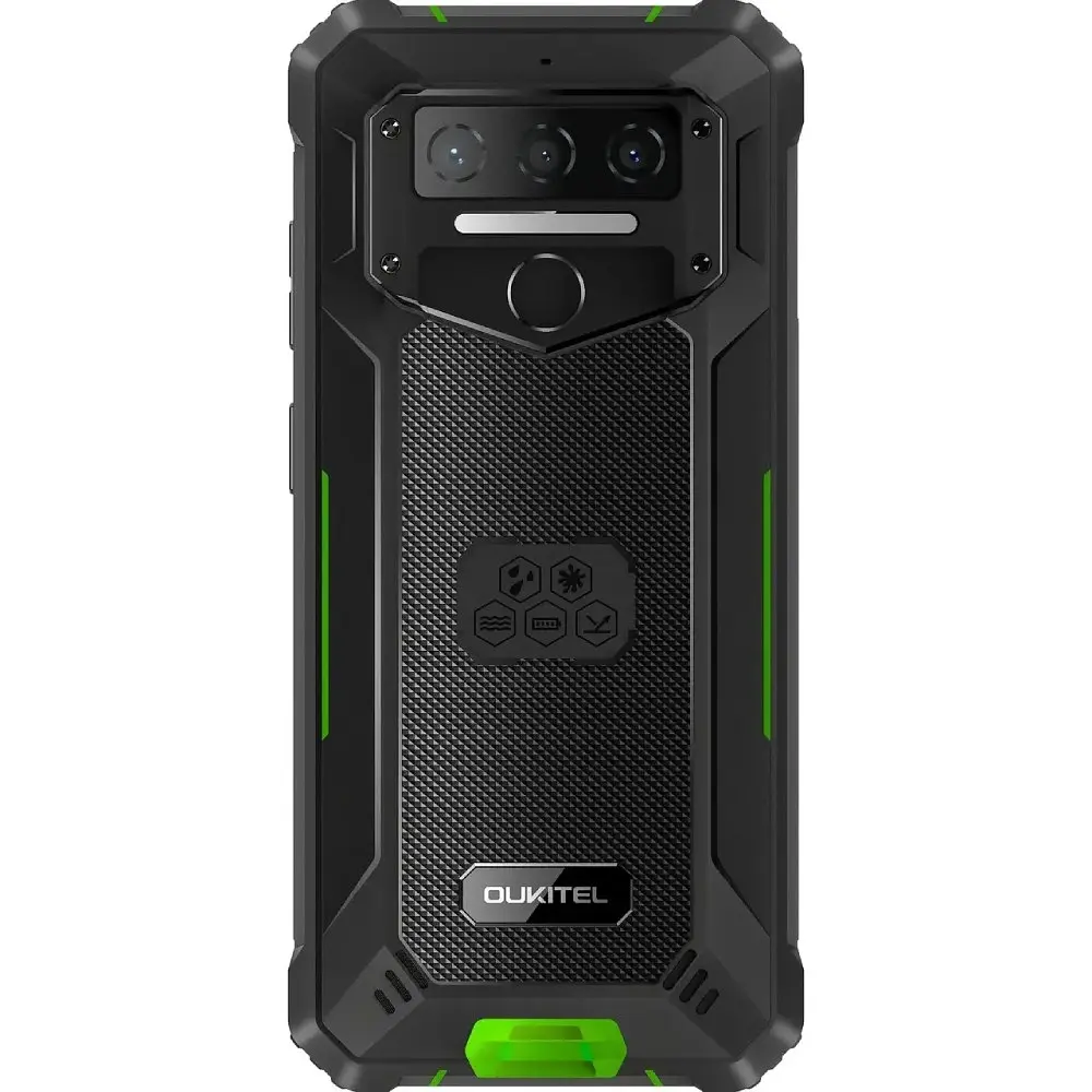 Смартфон Oukitel WP23 Plus 6.52HD+ /8GB/256GB/T606/10600mAh/13+5Мп/ IP69K/NFC Чорний - фото 6