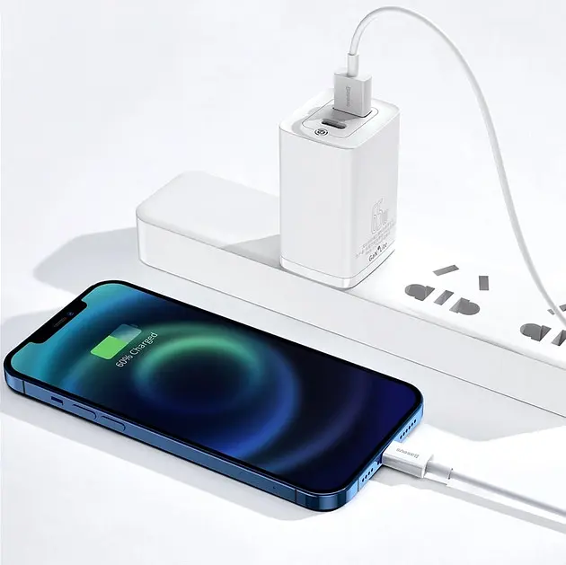 Кабель Baseus Superior Series Fast Charging Lightning 2.4A 1m White (CALYS-A02) [86017] - фото 7