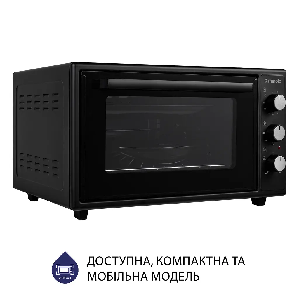 Електрична піч Minola FOEV 4815 BL - фото 4