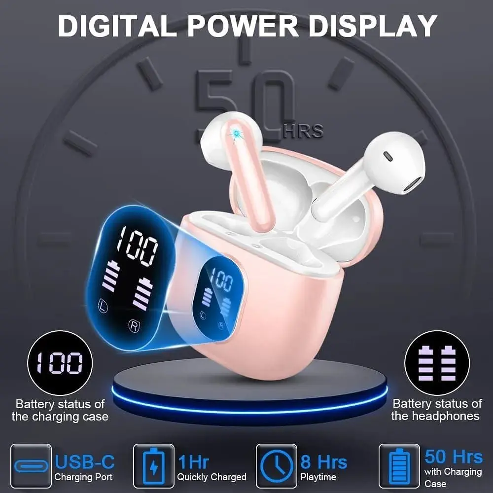 Бездротові навушники Drsaec Bluetooth 5.3 - фото 3
