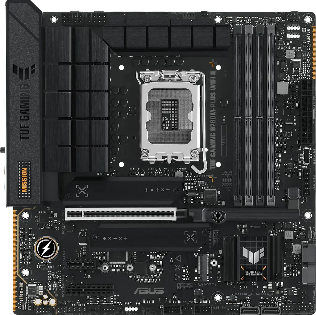 Материнська плата Asus B760M-Plus TUF Gaming Wi-Fi II LGA 1700 (TUF GAMING B760M-PLUS WIFI II) Б/В - фото 4